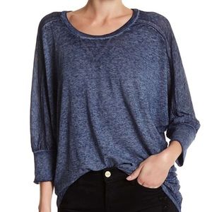 Nordstrom, Olive + Oak Dolman Sleeve cocoon tee, S